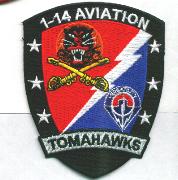 1-14 Tomahawk Patch