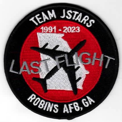116ACW/128ACCS *LAST JSTARS FLIGHT* (Large/Black-RED)