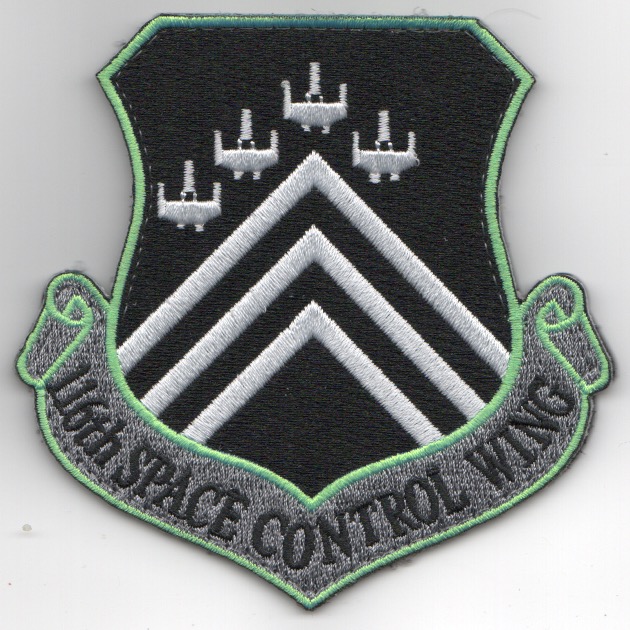 116th Space Control Wing Crest Patch (Neon)