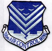 116th Air Control Wing Patch (Blue/4-in)