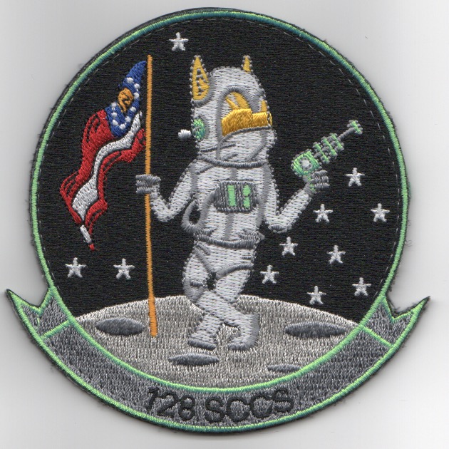 128th Space Command and Control Wing Patch (Neon)