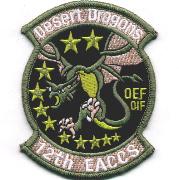 12 Expeditionary ACCS OEF/OIF Patch