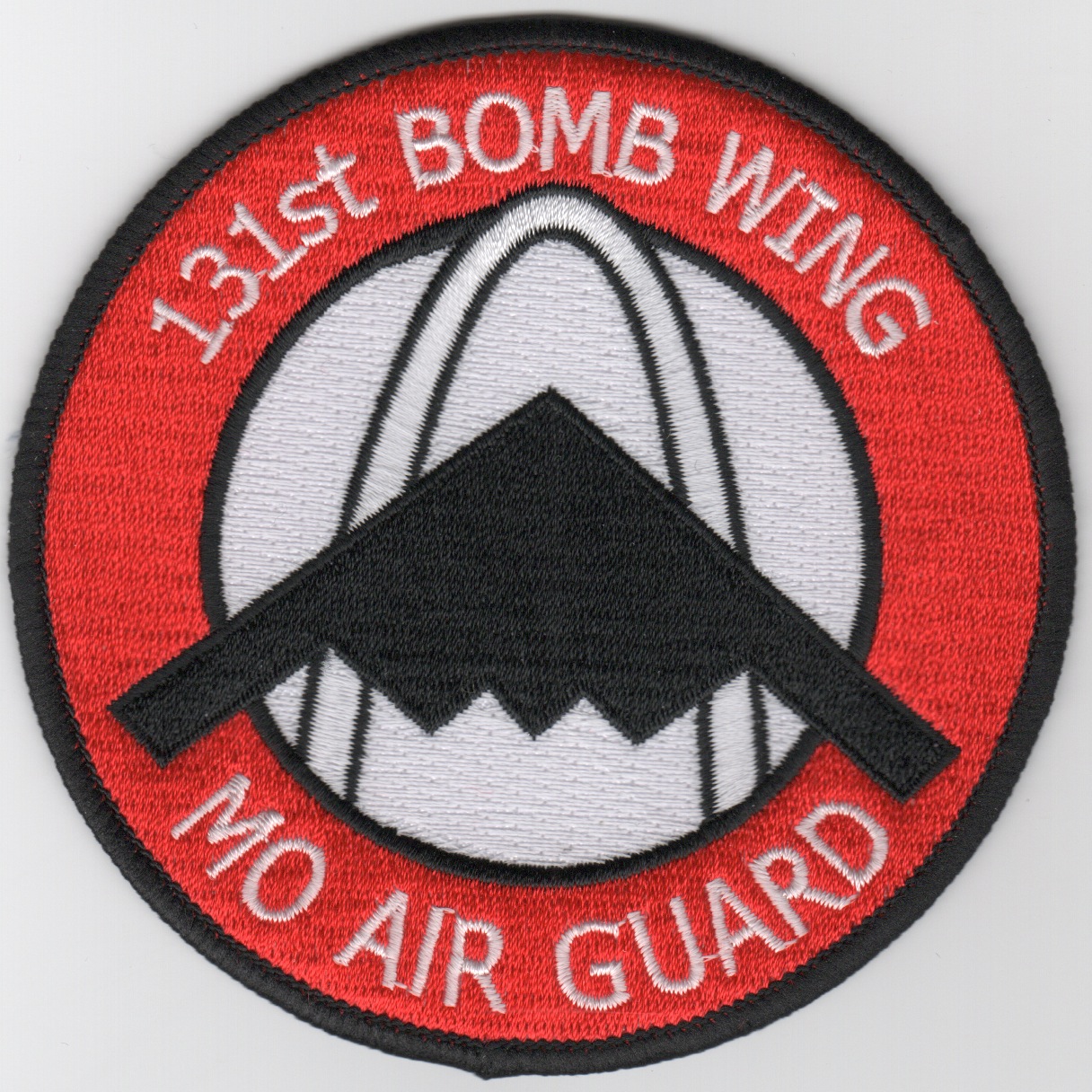 131st Bomb Wing Patch (Red)