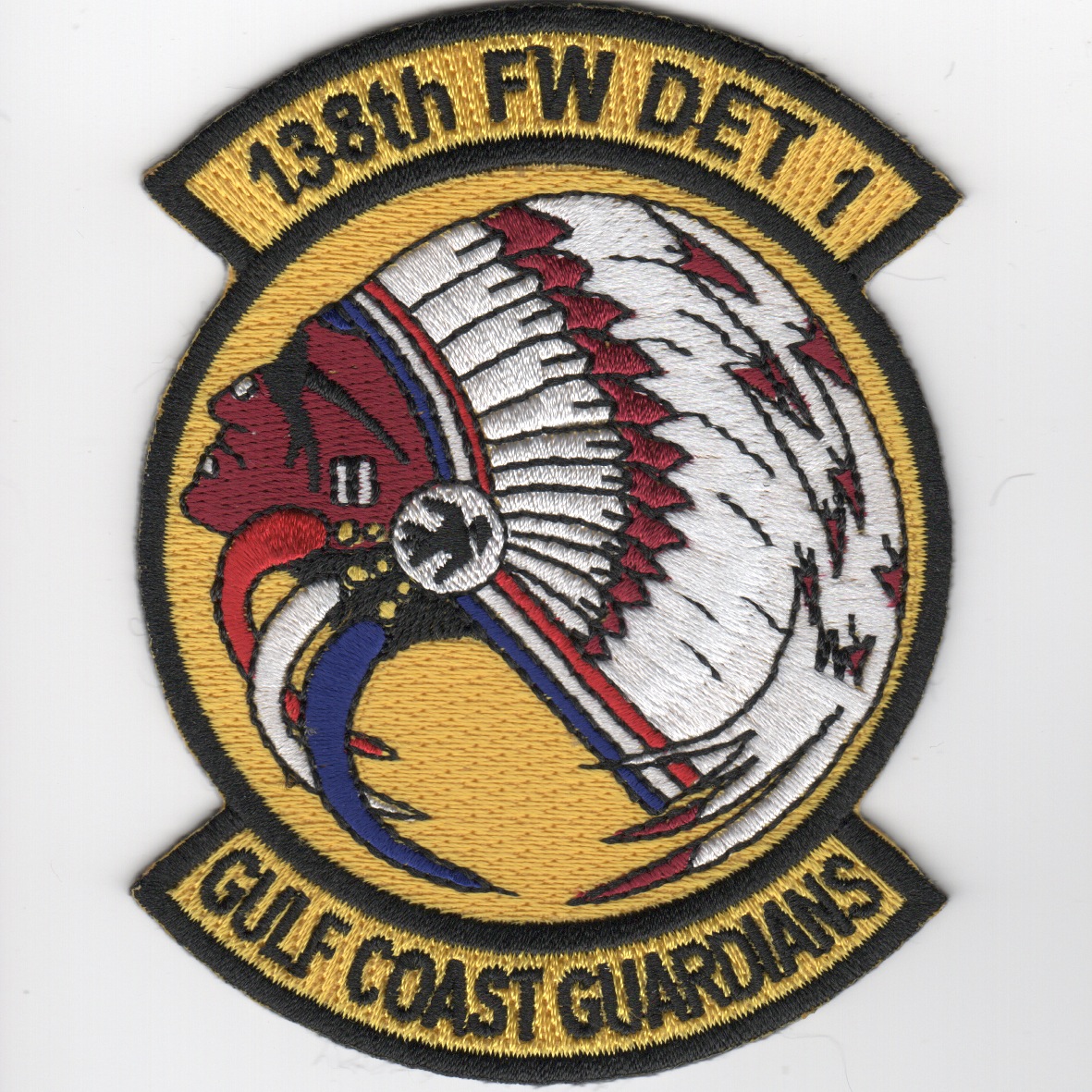 138FW Det-1 'Gulf Coast Guardians' Patch