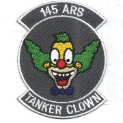 145th ARS Tanker Clown Patch