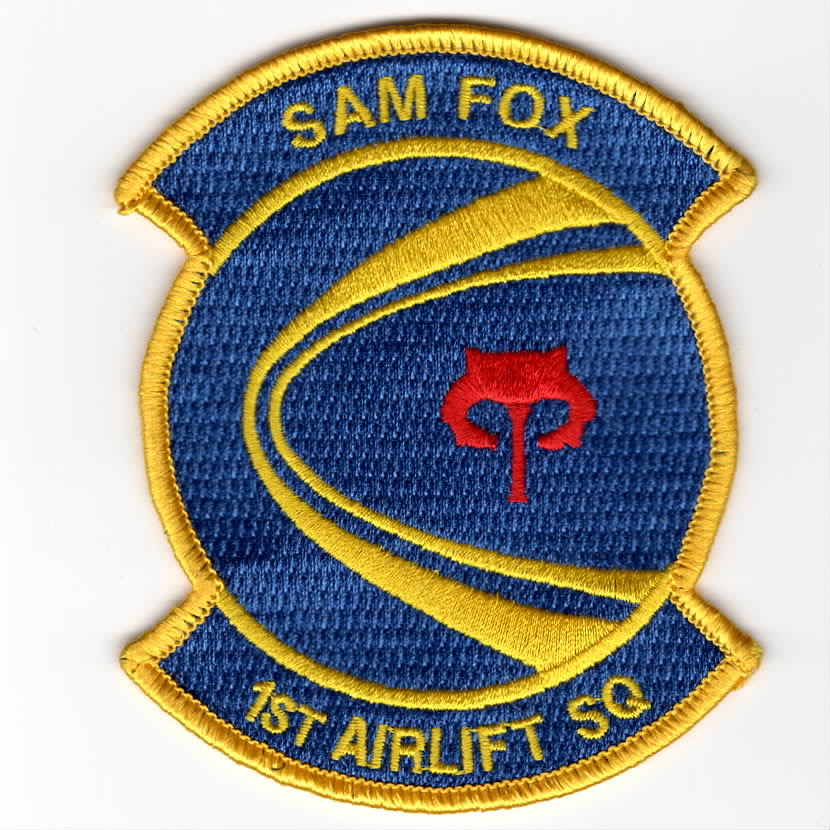 1st Airlift Squadron Patch (Blue)