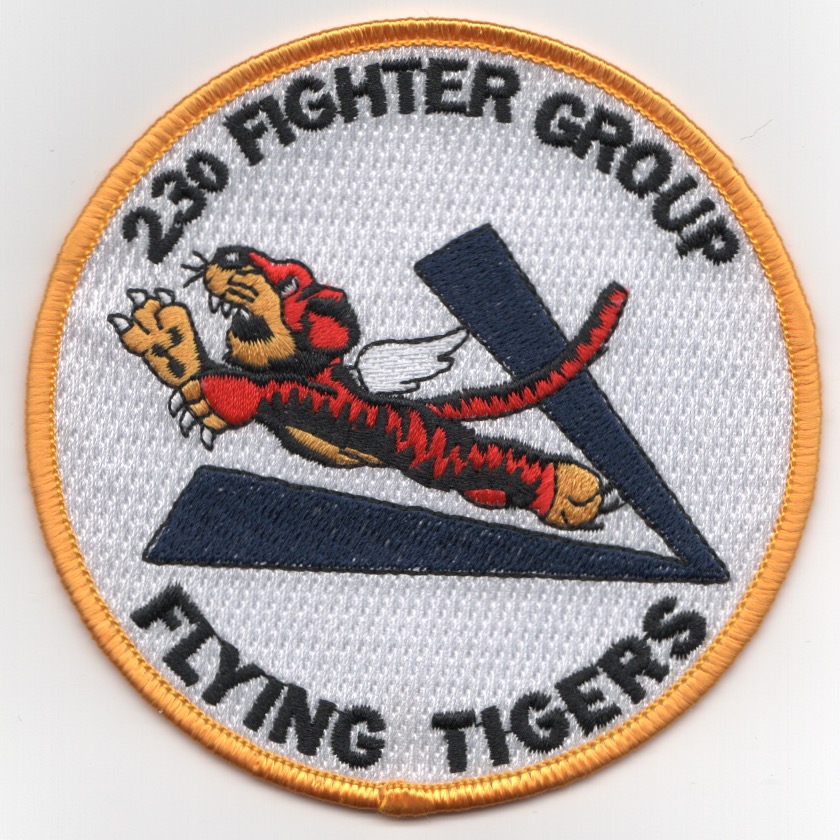 23rd Fighter Group (Round/White)