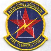 266th Range Squadron Patch