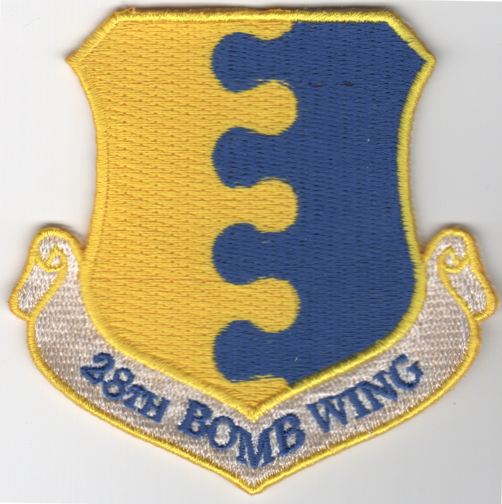 28th Bomb Wing Patch (No Velcro)
