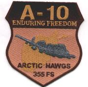 355FS/A-10 OEF Crest (Desert)