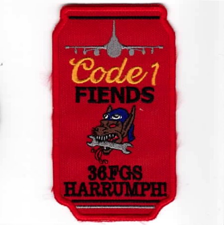 36FS 'CODE 1/Harrumph' (Red Can/K)