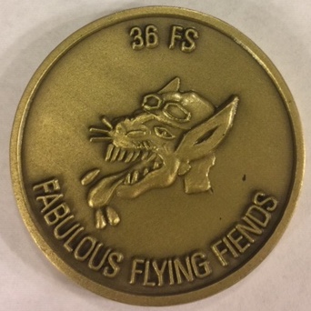 36FS 'Challenge' Coin (Front)