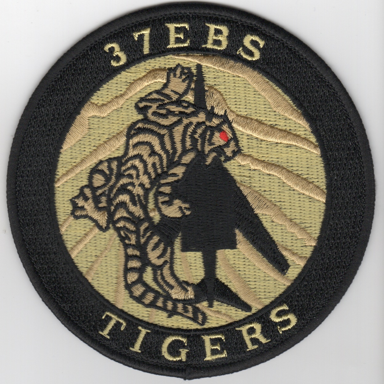37EBS 'Tiger on B-1 Planform' (No Velcro)