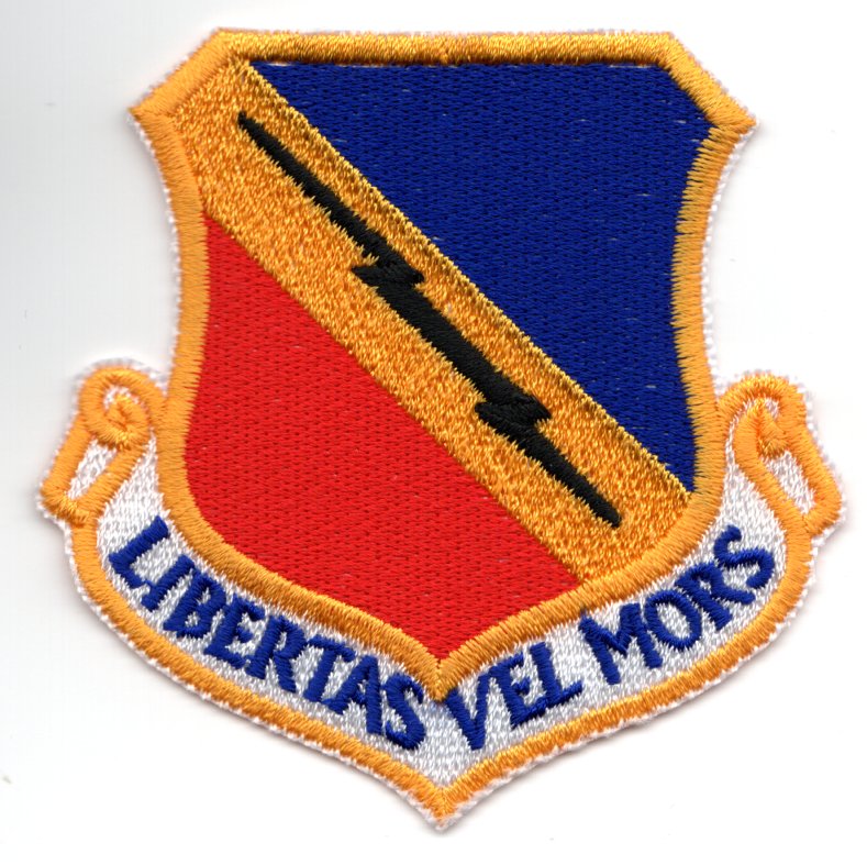 388FW 'LIBERTAS' Crest (Yellow/K)