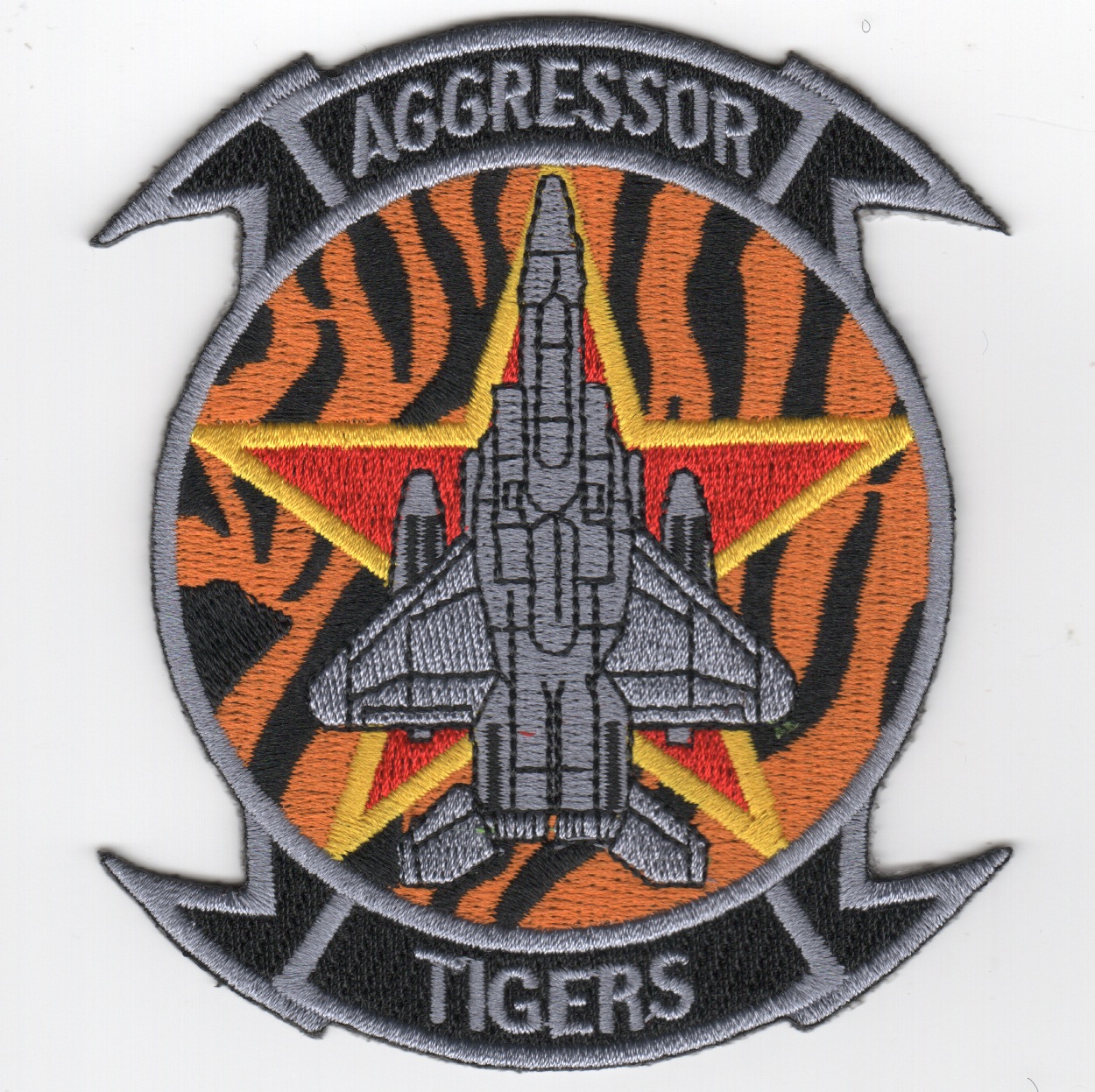 391FS 'Aggressor' Squadron Patch (Orange)