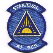 41 ECS Squadron (Stan/Eval) Patch