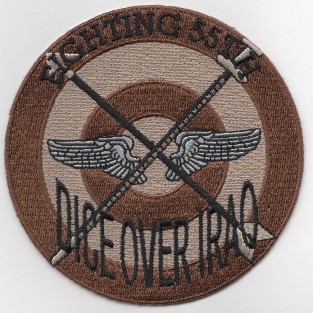 55FS 'Dice Over IRAQ' Patch (Des)