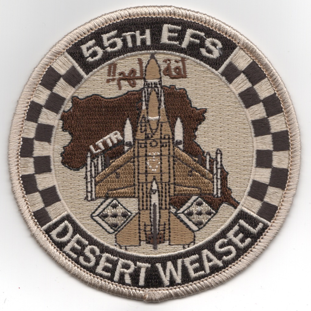 55EFS 'Desert Weasel' (w/F-16 Planform)
