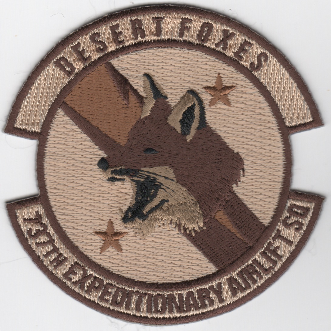 737th Expeditionary Airlift Sqdn Patch (Des)