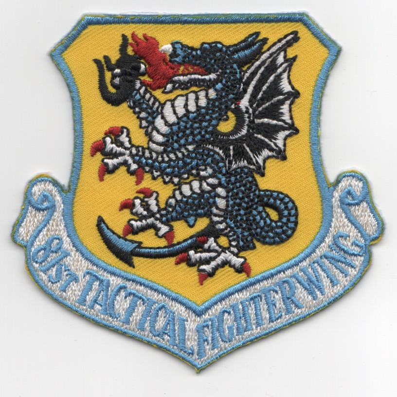 81st Tactical Fighter Wing (Blue/Repro)