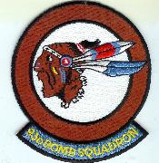 93rd Bomb Squadron Patch (Aqua-Blue Tab)