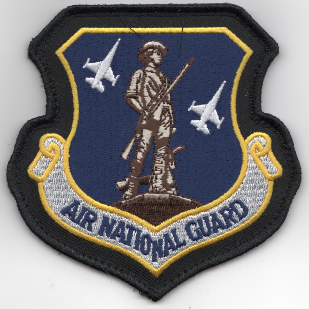 ANG Crest w/F-16s (Blue/Large/LX Border)