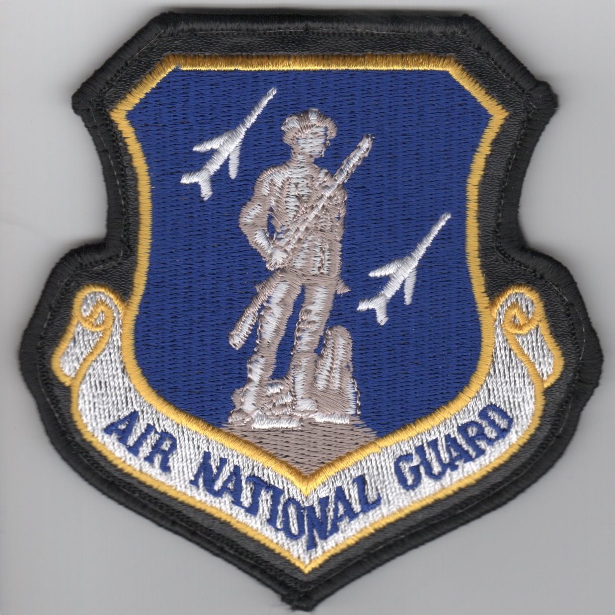 Air National Guard Crest (Blue/Large/LX Border)