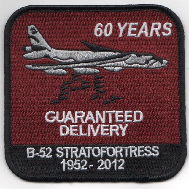 B-52 '60-YEARS' Patch (Red)