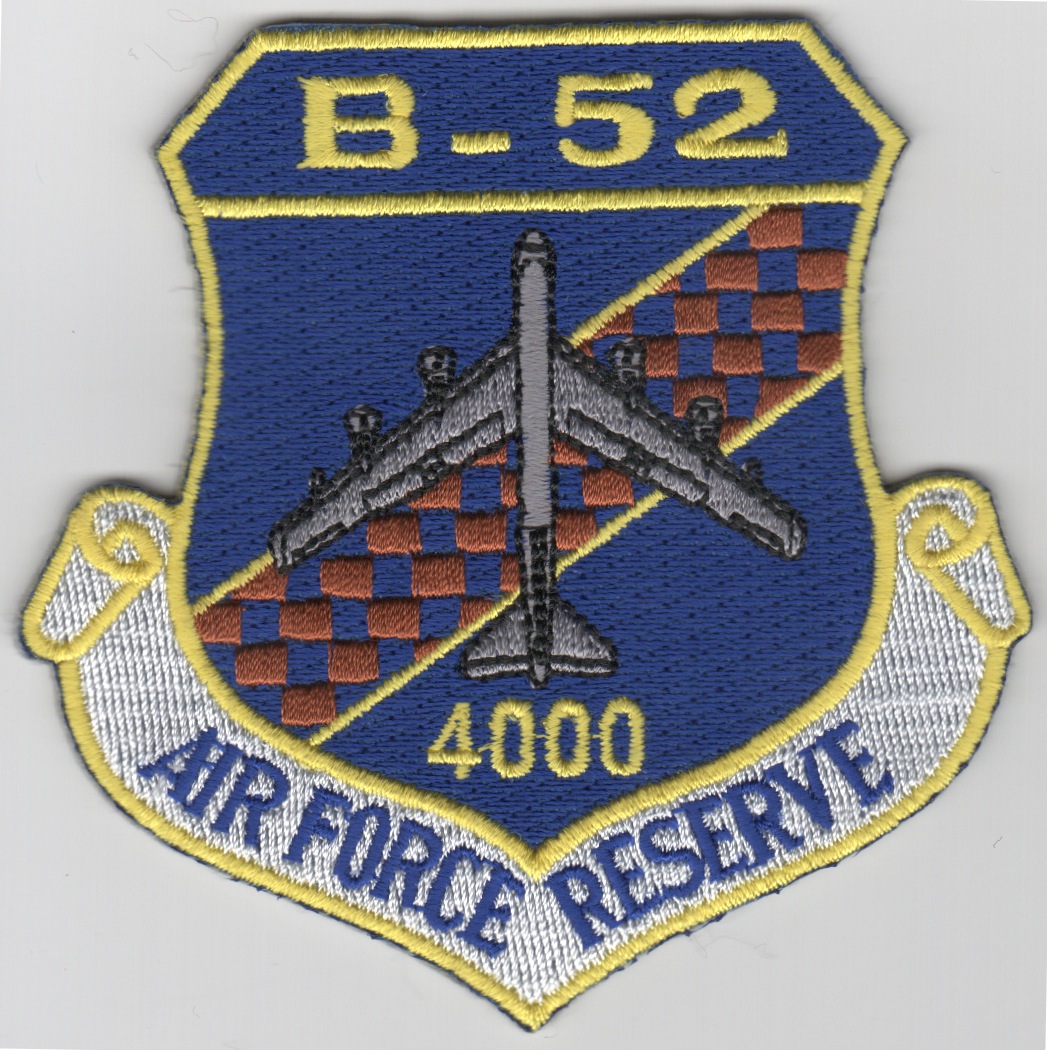 B-52 USAF Reserve Crest (4000 Hours)