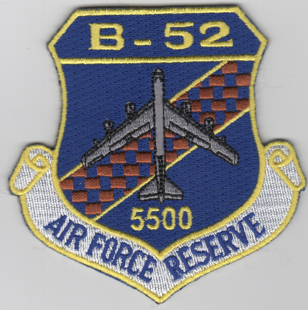 B-52 USAF Reserve Crest (5500 Hours)