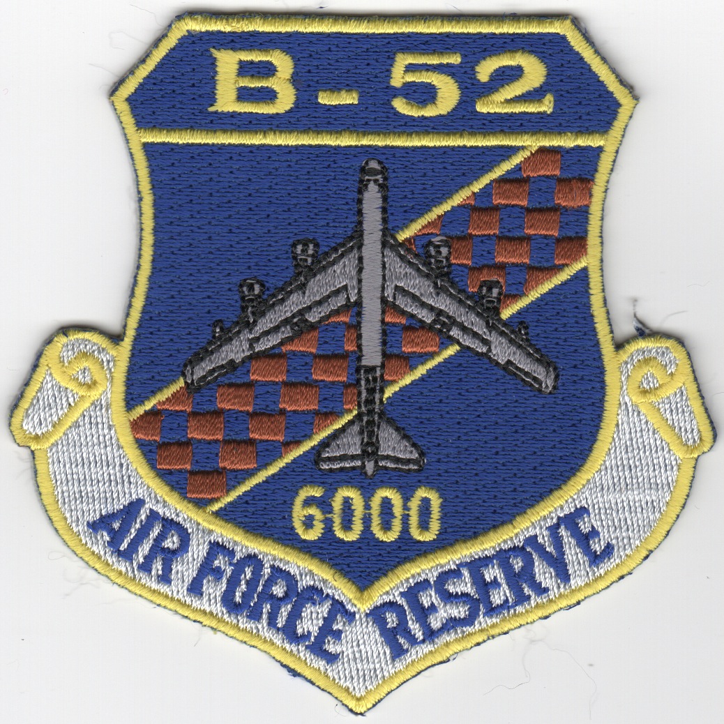 B-52 USAF Reserve Crest (6000 Hours)