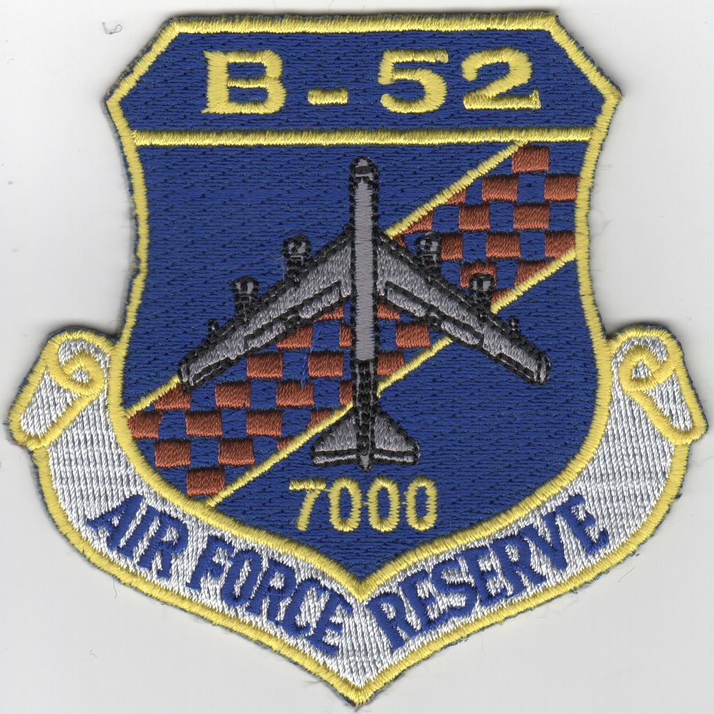 B-52 USAF Reserve Crest (7000 Hours)