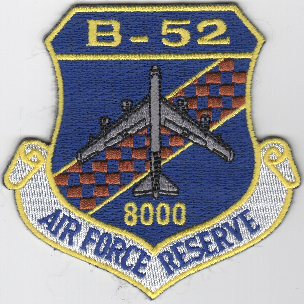 B-52 USAF Reserve Crest (8000 Hours)