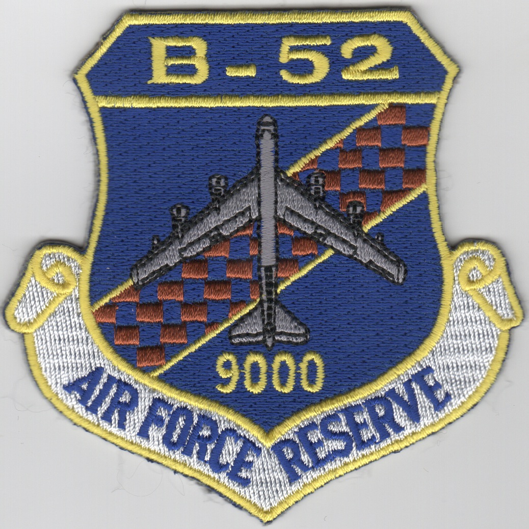 B-52 USAF Reserve Crest (9000 Hours)
