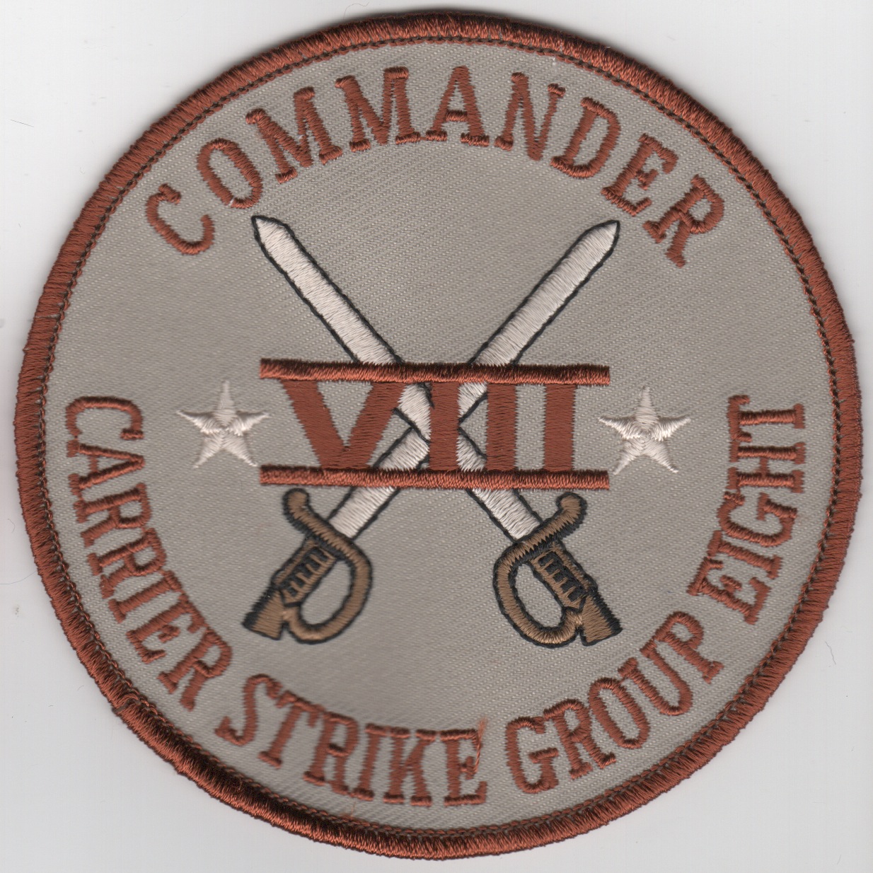 CDR, Carrier Strike Group-8 Patch (Des)