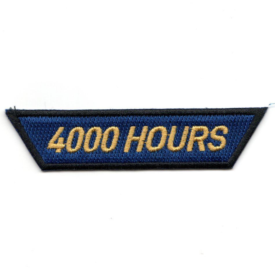 4000 HOURS Tab for Historical Patch