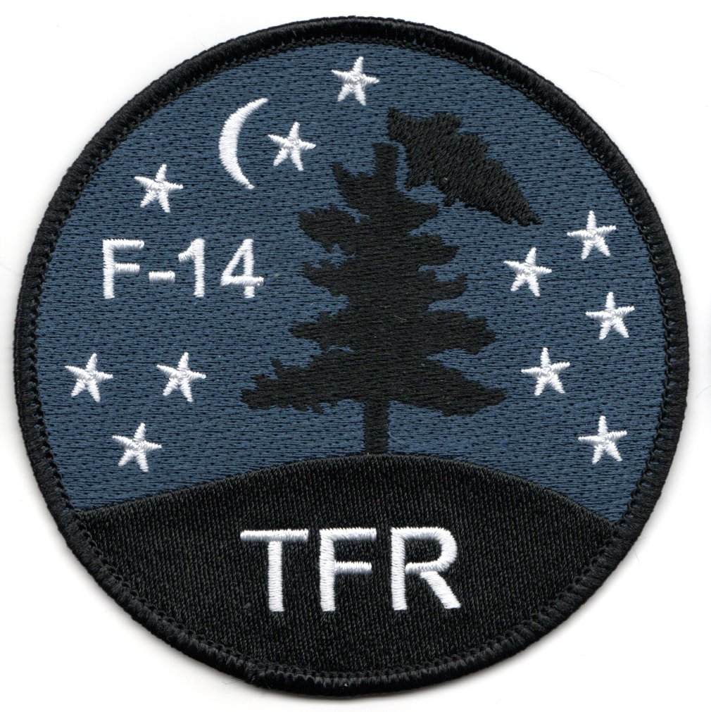 F-14 Tomcat 'TFR' Club Patch