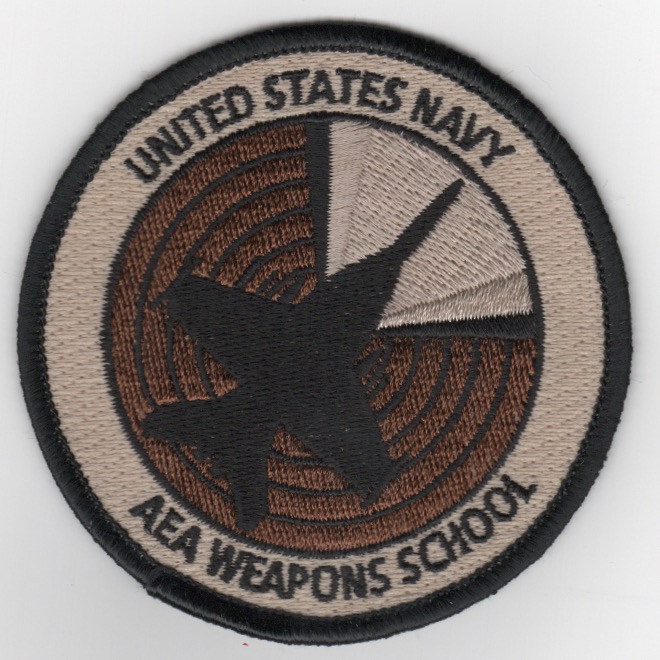 F-18 'AEA Weapons School' Bullet Patch (Des)