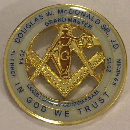 GM2015 Douglas W. McDonald Pin