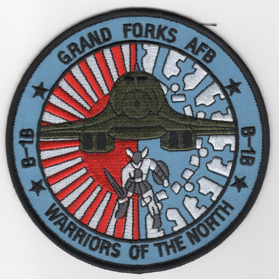 Grand Forks AFB B-1B Patch (Blue)