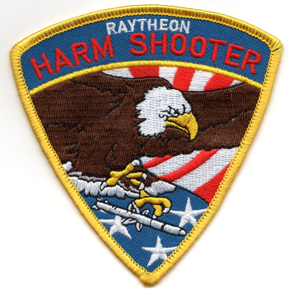 AGM-88 'HARM SHOOTER' Patch (Tri)