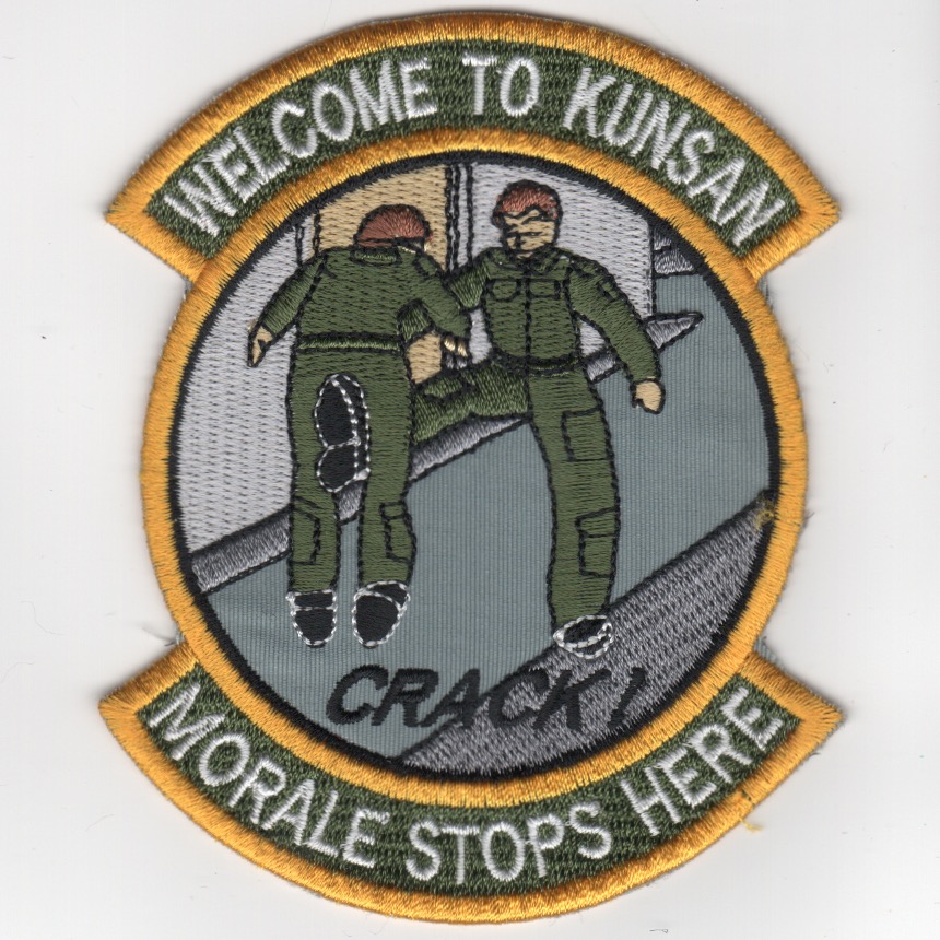 KUNSON AFB 'Morale Stops Here' Patch