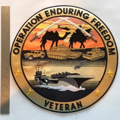 Operation ENDURING FREEDOM (Army/CVN/Backpatch)