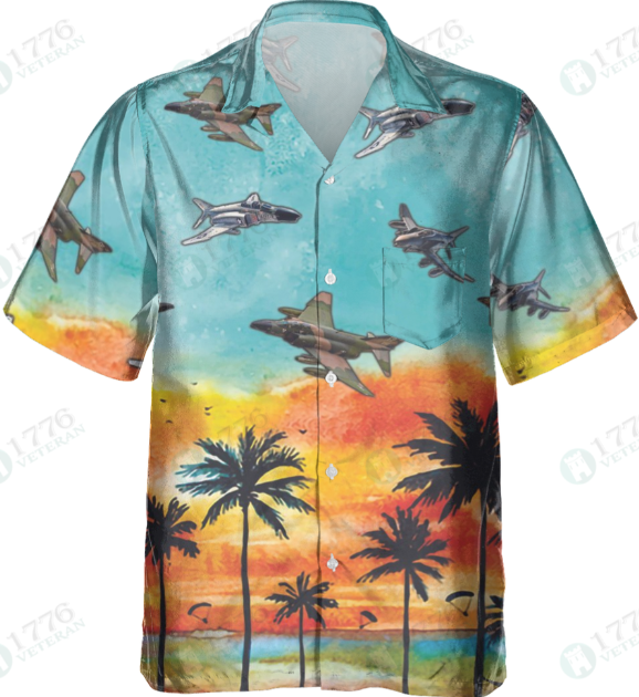 RRVA *SUNSET* Hawaiian/AC Shirt