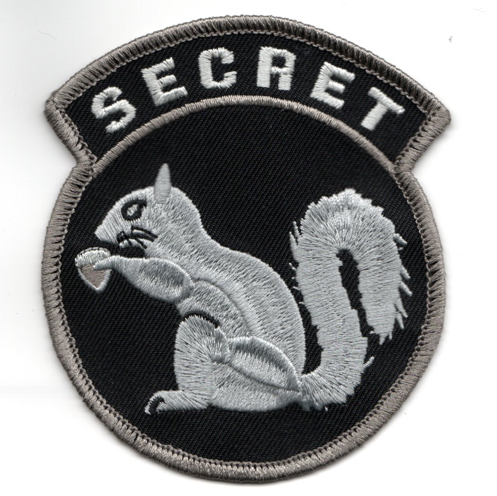 INTEL: Secret Squirrel Society Patch (Gray)