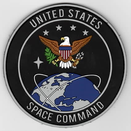 UNITED STATES SPACE COMMAND (PVC/Round/V)