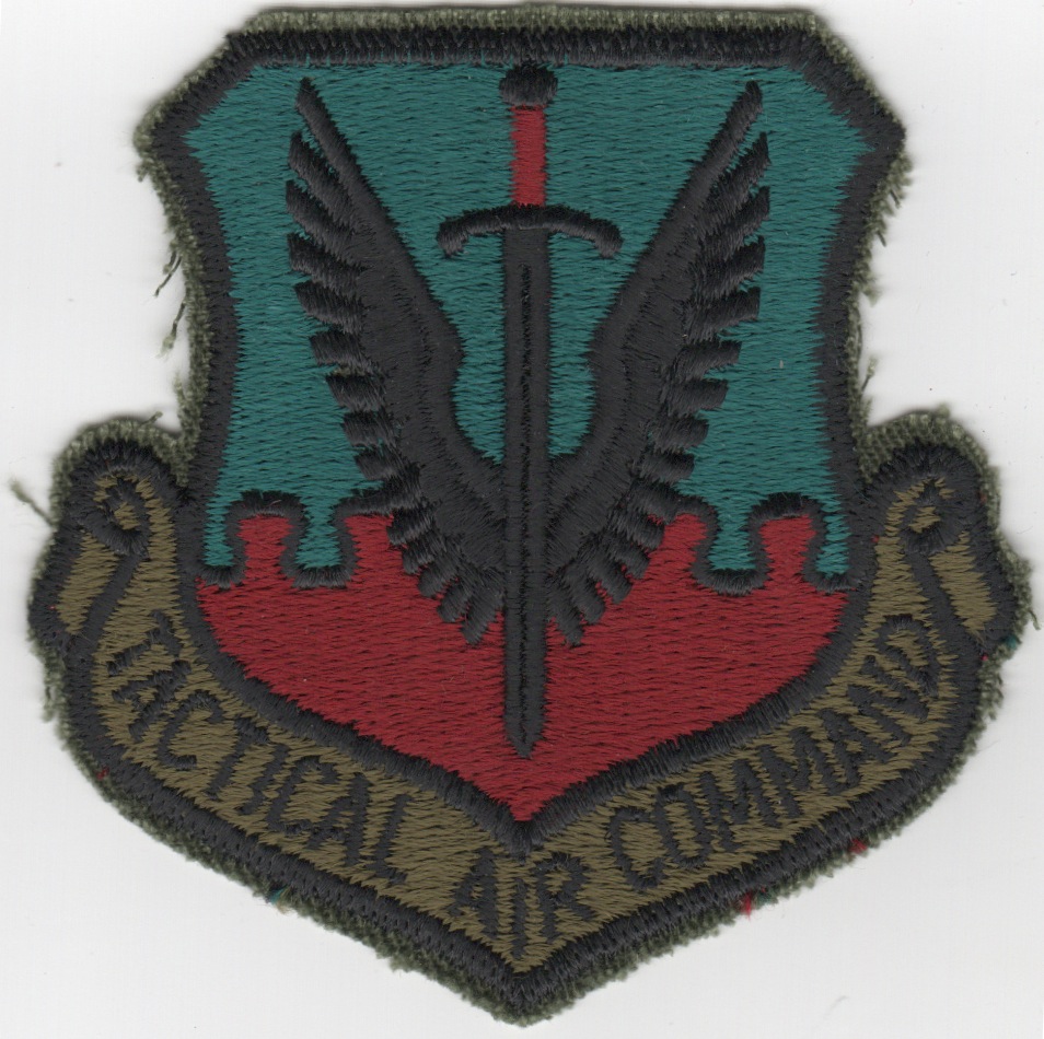 Tactical Air Command Crest (Original/Subd)