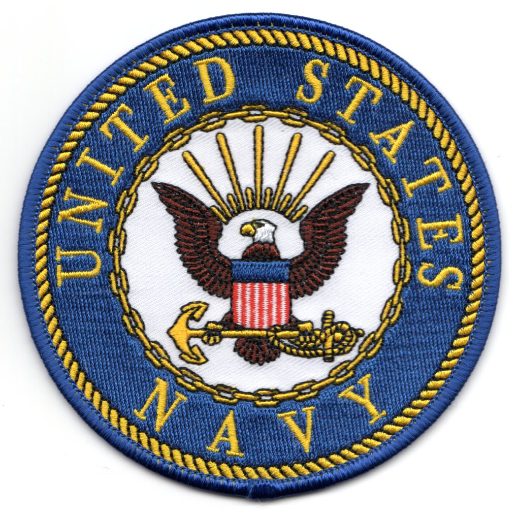 US NAVY Patch (Blue/White)
