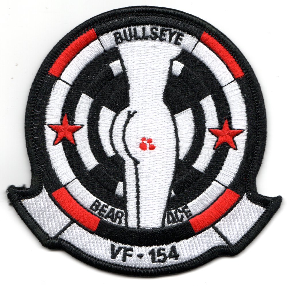 TOPGUN: VF-154 Squadron Patch (No Velcro)