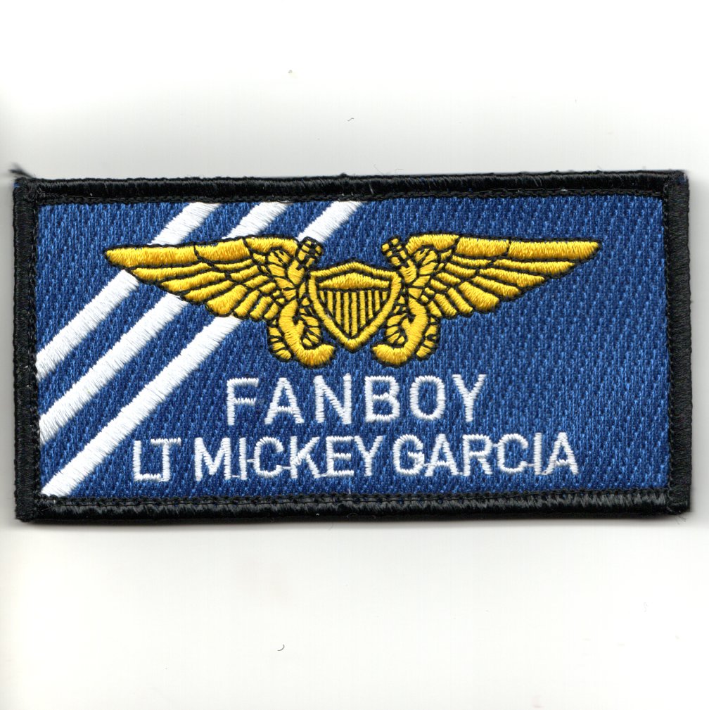 TG:MAV LT 'FANBOY' (over) Mickey Garcia Nametag (Blue/V)